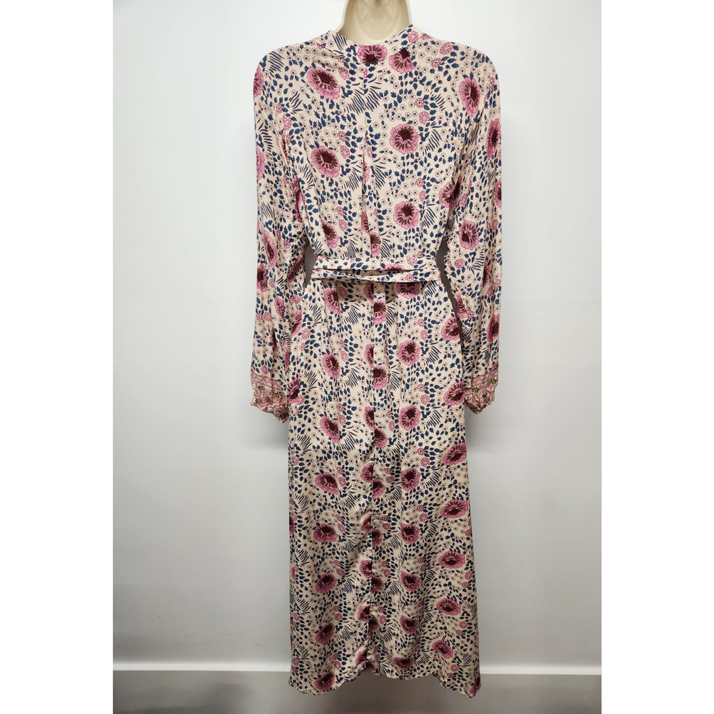Natalie Martin Women's Fiore Maxi Dress, Size S, In Vintage Flowers Cream Multi - Picture 2 of 9